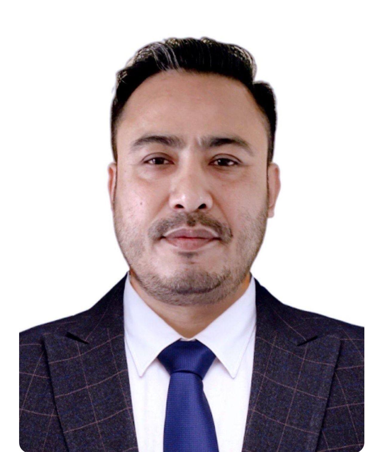 Portrait of Dr. Jit Prakash Shrestha